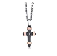 Collana Arkano Uomo in Acciaio CRB02NR-B - CRB02NR-B